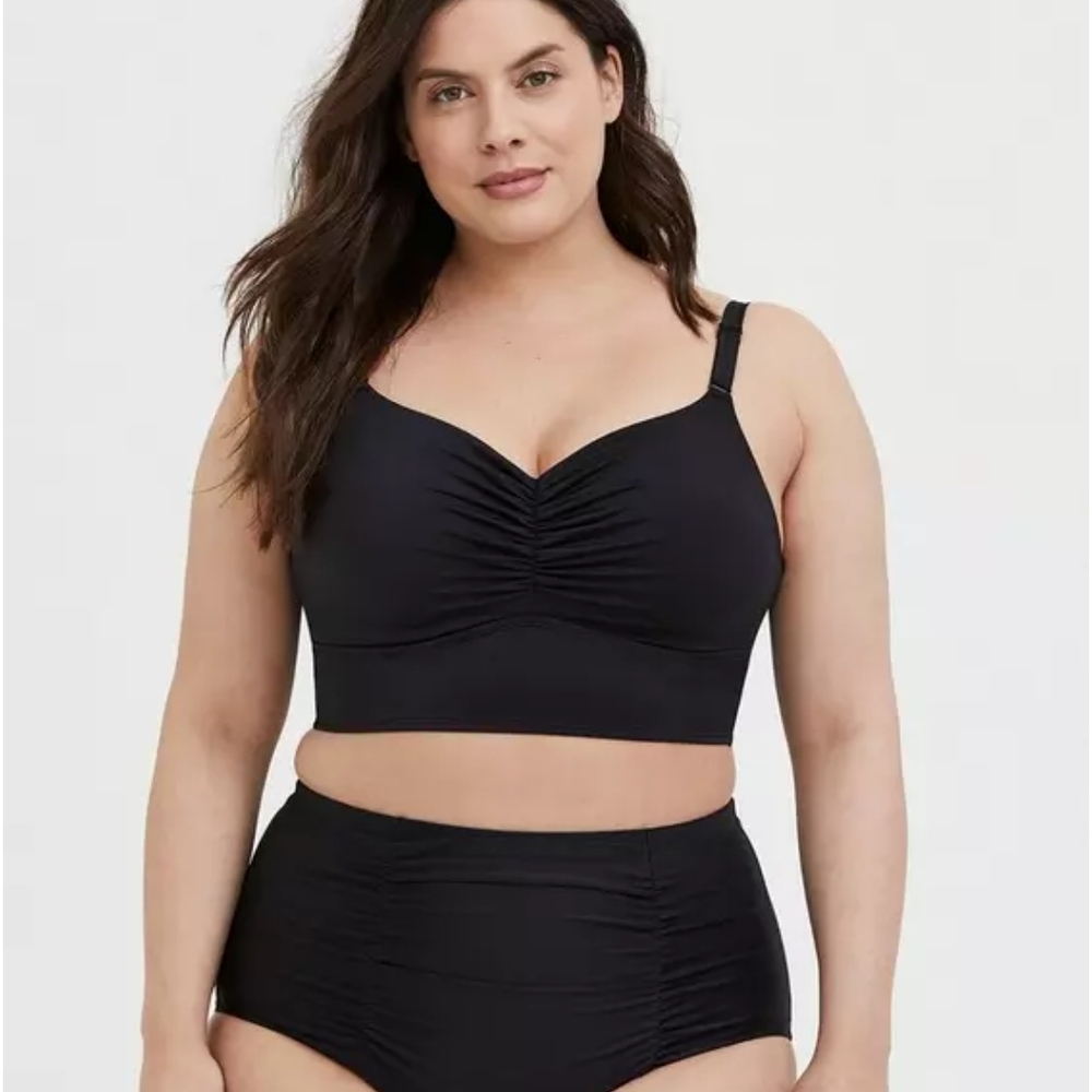 Black Everyday Wire-Free Bikini Top - Picture 9 of 11